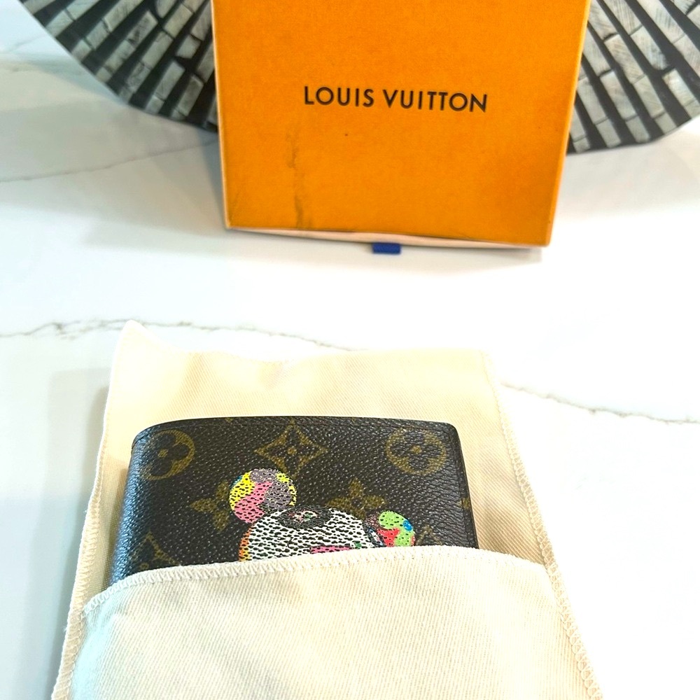Louis Vuitton wallet Panda vintage authentic rare - Picture 12 of 15
